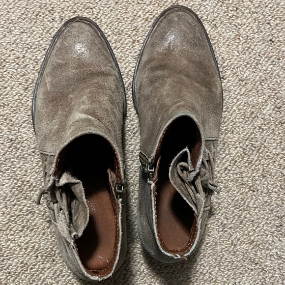 Womens Born Suede Ankle Boots - 7M - Picture 4 of 7